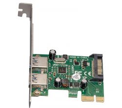  Frime NEC720202 (ECF-PCIEtoUSB004.LP) PCI-E-2xUSB3.0 -  2