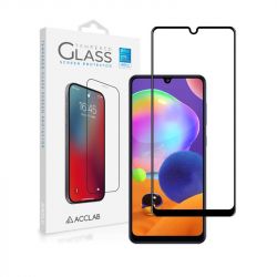   ACCLAB Full Glue  Samsung Galaxy A31 SM-A315 Black (1283126508578)