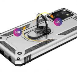 �e���-�������� BeCover Military ��� Samsung Galaxy A02s SM-A025 Silver (706015) - �������� 3