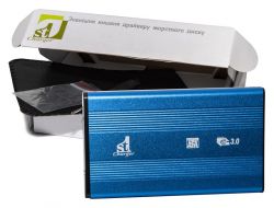   2.5" 1stCharger, Blue, USB 3.0, 1xSATA HDD/SSD,   USB (HDE1STU2530BB) -  1