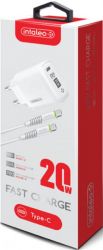    Intaleo TCGQPD120T (1USBx3A) White (1283126509988) +  USB Type  -  4
