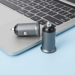   ColorWay 2USB Car (Type-C PD20W + USB QC3.0 ) (38W) Gray (CW-CHA029PD-GR) -  5
