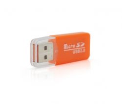 Кардрідер USB2.0 Merlion CRD-1OR/01020 Orange