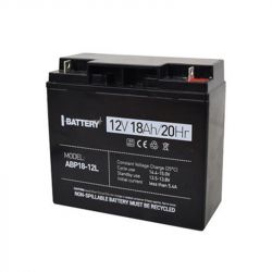      I-Battery ABP18-12L 12V 18AH (ABP18-12L) AGM -  1