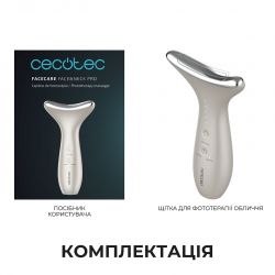 Щетка для фототерапии лица Cecotec FaceCare Face&Neck Pro (A01_EU01_116294) - Картинка 2
