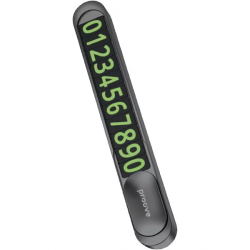 Карта парковки Proove Parking Number Plate Metal Lock Dark Gray (AAPM00000005) - Картинка 2