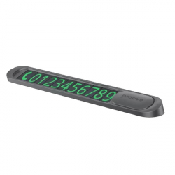 Карта парковки Proove Parking Number Plate Metal Lock Dark Gray (AAPM00000005) - Картинка 4