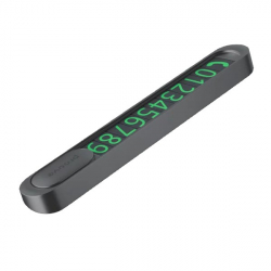 Карта парковки Proove Parking Number Plate Metal Lock Dark Gray (AAPM00000005) - Картинка 5