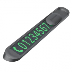 Карта парковки Proove Parking Number Plate Metal Lock Dark Gray (AAPM00000005) - Картинка 6