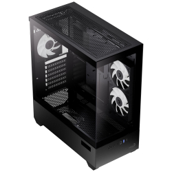 Корпус AeroCool P500D Digi-G-BK-v1 Black (ACCM-PN07033.11) - Картинка 2