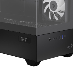 Корпус AeroCool P500D Digi-G-BK-v1 Black (ACCM-PN07033.11) - Картинка 7