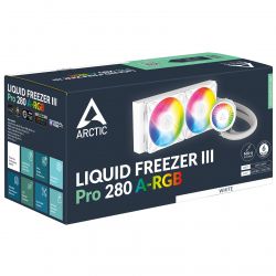 Система водяного охлаждения Arctic Liquid Freezer III Pro 280 A-RGB White (ACFRE00187A) - Картинка 4