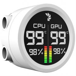 ������� �������� ����������� AeroCool Abyss L360R Digi White (ACLA-AD36117.21) - �������� 2