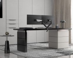 � ��������� Anda Seat Stealth II 17"-32" Black/White (AD-W-A6D-2S-BW) (VESA100�100) - �������� 8