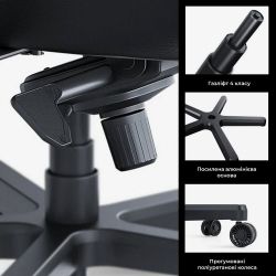 ������ ��� �������� Anda Seat Kaiser 4 V2 Size XL PVC Black (AD12YDDC-XLL-20-B-PV/C-03) - �������� 19