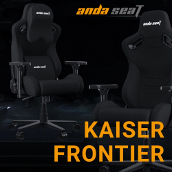 ����� ��� ������� Anda Seat Kaiser Frontier Size XL Black Fabric (AD12YXL-17-B-F-B02) - �������� 9