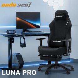 ����� ��� ������� Anda Seat Luna Pro Size L Black Fabric (AD18T-44-B-F) - �������� 7