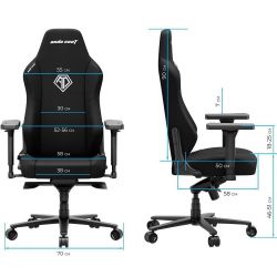 ����� ��� ������� Anda Seat Phantom 3 Size XL Black (AD18XL-52-B-F-B01) - �������� 9
