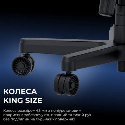 Кресло для геймеров Anda Seat Kaiser 3E XL Grey Fabric (AD23YC-XL-09-G-CF-G01) - Картинка 12