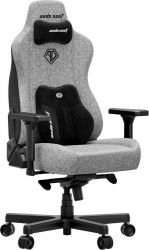 Кресло для геймеров Anda Seat Kaiser 3E XL Grey Fabric (AD23YC-XL-09-G-CF-G01) - Картинка 16