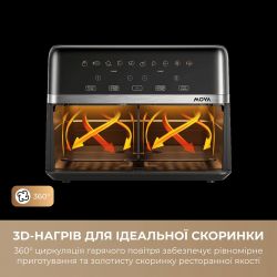 Мультипечь Mova AeroChef FD20s Pro Black (AF-5518ATB-S) - Картинка 9