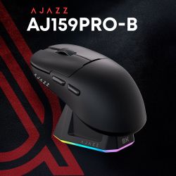 Мышь беспроводная Ajazz AJ159Pro Black (AJ159-PRO-B) - Картинка 2