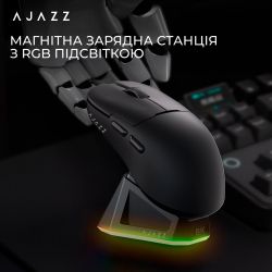 Мышь беспроводная Ajazz AJ159Pro Black (AJ159-PRO-B) - Картинка 5
