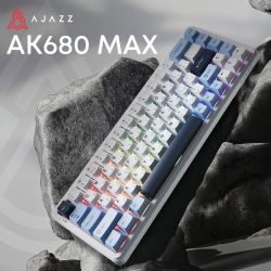 ������� �������� ��������� Ajazz AK680 MAX Magnetic switches Blue White Dark Blue (AK680-M-BWD-AW) - �������� 3