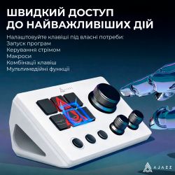 Контролер для стримінгу Ajazz AKP03E USB White - Картинка 16