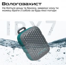 Акустическая система HiFuture Pocket-S 5W Blue/Green - Картинка 6
