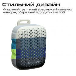Акустическая система HiFuture Pocket-S 5W Blue/Green - Картинка 9
