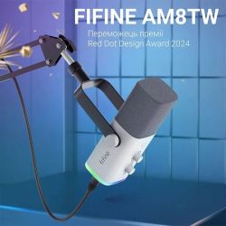 Микрофон Fifine AM8TW White - Картинка 9