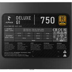 Блок живлення APNX Deluxe G1 750 (APPG-D175FEC.X1) 750W - Картинка 7