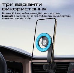 ������������� ��� ��������� ��������� Promate MagHoop-AV Black - �������� 3