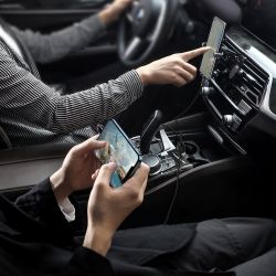 Автомобільний зарядний пристрій Baseus Grain Pro 4.8A 2USB White (CCALLP-02) - Картинка 4