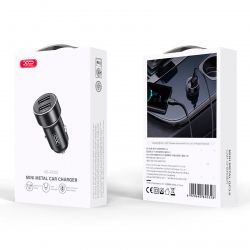 Автомобильное зарядное устройство XO CC53 (2USB-A, 2.4A) Black (CC53.black) - Картинка 3