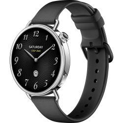 Смарт-годинник Xiaomi Watch S4 41mm Fluororubber Strap Black (BHR07VRGL) UA UCRF - Картинка 3