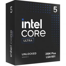 ��������� Intel Core Ultra 5 250KF Plus 3.3GHz (30MB, Arrow Lake, 125W, S1851) Box (BX80768250KF)