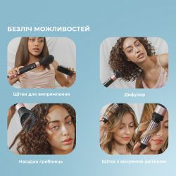 Стайлер Cecotec Bamba CeramicCare 14in1 AirGlam Black (CCTC-00251) - Картинка 13
