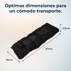 Обтяжувачі Cecotec Drumfit AnkleBell 2500 Neo (2шт по 2,5кг) (CCTC-07208) - Картинка 3