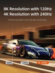 Кабель Cabletime DisplayPort - DisplayPort v2.1 (M/M), 16K, 1 м Black (CD13H) - Картинка 4