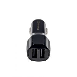 Автомобільний зарядний пристрій Grand-X (2USB 2.4A) Black (CH-26B) - Картинка 2