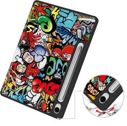 �����-������ BeCover Flexible TPU Mate ��� Samsung Galaxy Tab S9 (SM-X710/SM-X716)/S9 FE (SM-X510/SM-X516B) Graffiti (712534) - �������� 12