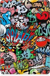 �����-������ BeCover Flexible TPU Mate ��� Samsung Galaxy Tab S9 (SM-X710/SM-X716)/S9 FE (SM-X510/SM-X516B) Graffiti (712534) - �������� 13