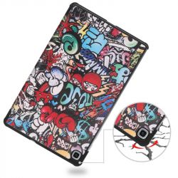 �����-������ BeCover Flexible TPU Mate ��� Samsung Galaxy Tab S6 Lite 10.4 SM-P620/SM-P625/SM-P627 Graffiti (712519) - �������� 4