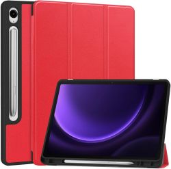 �����-������ BeCover Flexible TPU Mate ��� Samsung Galaxy Tab S9 (SM-X710/SM-X716)/S9 FE (SM-X510/SM-X516B) Red (712531) - �������� 5