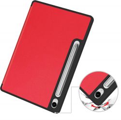�����-������ BeCover Flexible TPU Mate ��� Samsung Galaxy Tab S9 (SM-X710/SM-X716)/S9 FE (SM-X510/SM-X516B) Red (712531) - �������� 10