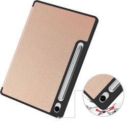 �����-������ BeCover Flexible TPU Mate ��� Samsung Galaxy Tab S9 (SM-X710/SM-X716)/S9 FE (SM-X510/SM-X516B) Rose Gold (712532) - �������� 10
