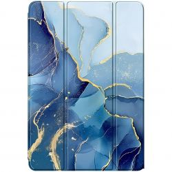Чехол-книжка BeCover Soft Edge TPU для Xiaomi Redmi Pad SE 8.7 Blue Marble (712572) - Картинка 4
