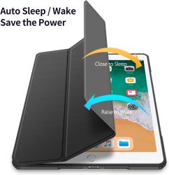 �e���-������ Dux Ducis Toby Smart Cover ��� Apple iPad 9.7 2017/2018 Black (6934913048702) - �������� 3
